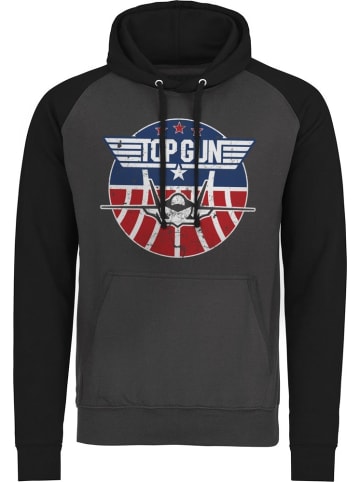 TOP GUN Hoodie in Grau