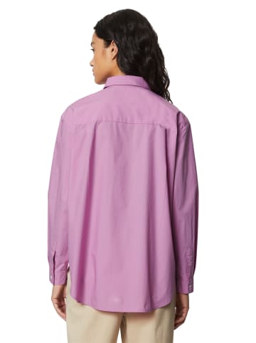 Marc O'Polo Boyfriend Hemdbluse oversize in berry lilac