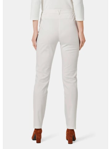 GOLDNER Kurzgröße:  Baumwollhose CARLA Leichte Baumwoll-Hose CARLA in cremeweiß