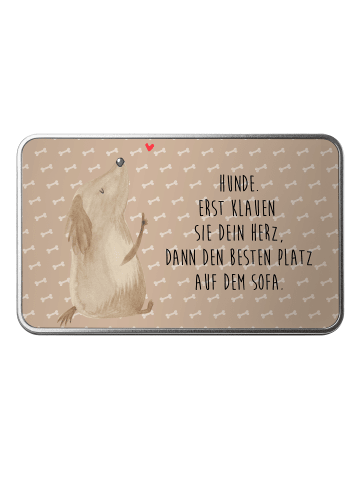 Mr. & Mrs. Panda Dose Hund Liebe mit Spruch in Hundeglück