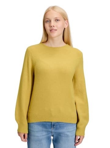 CARTOON Strickpullover mit Rundhalsausschnitt in Burnished Gold