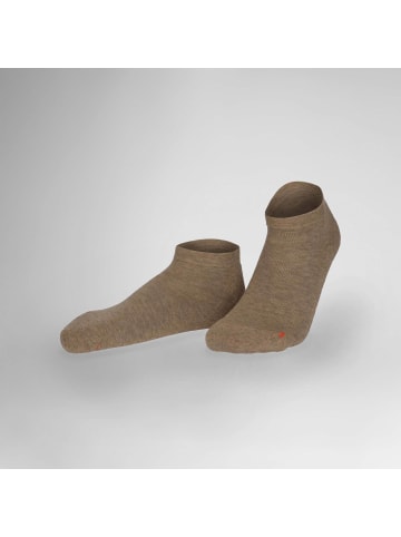 Hudson Sneakersocken Air Plush Plüschsohle in Beigemel.