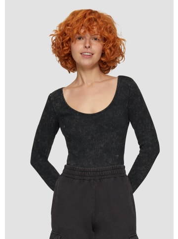 QS T-Shirt Body in 9999_schwarz