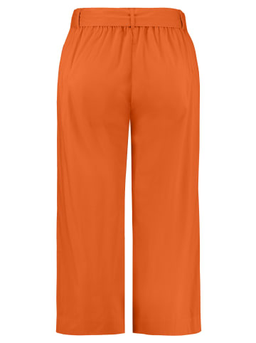 SAMOON Hose Freizeit verkürzt in Happy Orange