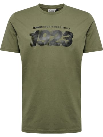 Hummel T-Shirt Hmlpulse Lebensstil Herren in DEEP LICHEN GREEN