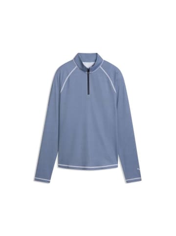 Puma Sweatjacke "W UV Birdseye 1-4 Zip" in Weiß