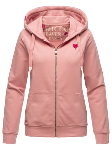 Navahoo Kapuzensweatshirt Cremetörtchen in Powder Rose