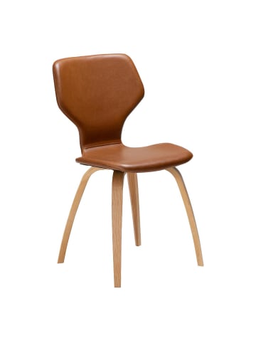 ebuy24 Esszimmerstuhl S.I.T Hellbraun 2er Set