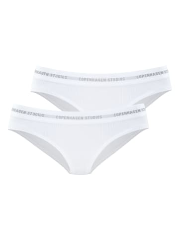 Copenhagen Studios Bikinislip in weiß