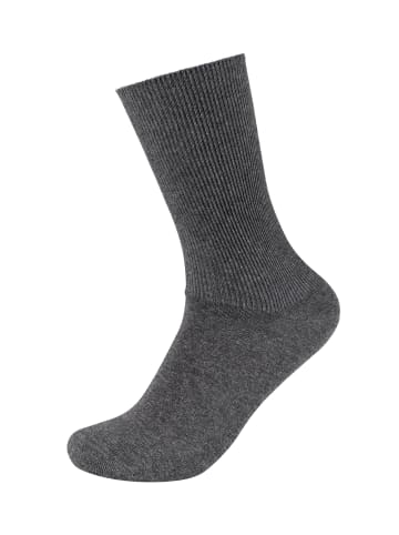 camano Diabetikersocken super soft 4er Pack comfort in dunkelgrau melange