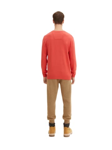 Tom Tailor Pullover in rot
