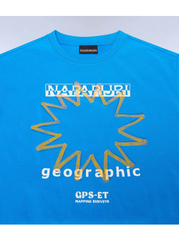 Napapijri T-Shirt "K S-Sella Ss" in Blau