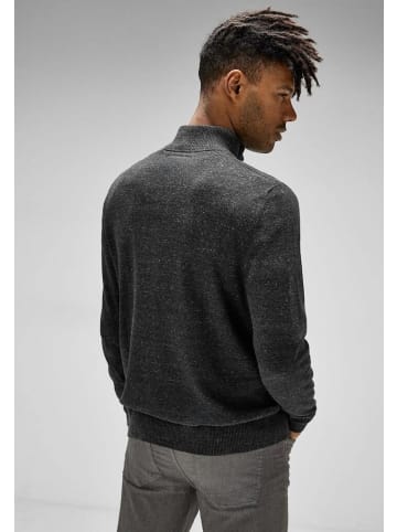 Street One Pullover in anthra grey melange