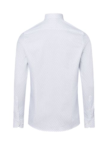 OLYMP  Hemd in weiß blau