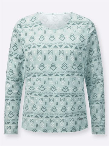 WITT WEIDEN Print-Shirt in mint-bedruckt