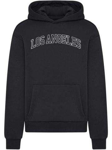 Mister Tee Hoodie "Los Angeles Fluffy Hoody" in Schwarz