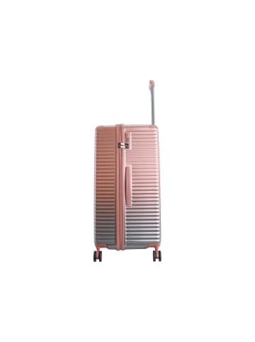 Saxoline SX Blue Elite L Trunk Trolley TSA Zahlenschloss Spinner in pink gradient