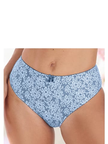 nuance Slip in blau-weiß