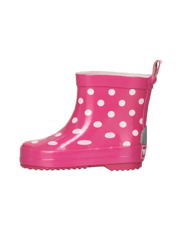 Playshoes Gummistiefel Halbschaft Punkte in Pink