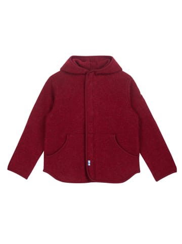 finkid Wolljacke Luonteva Zip In in Rot