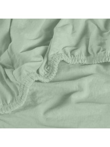 REDBEST Single-Jersey Spannbettlaken Pittsburgh in jade