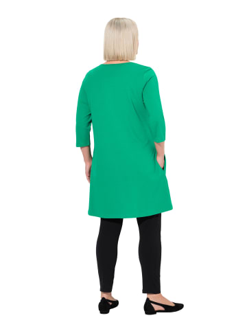 Ulla Popken Longshirt in moosgrün