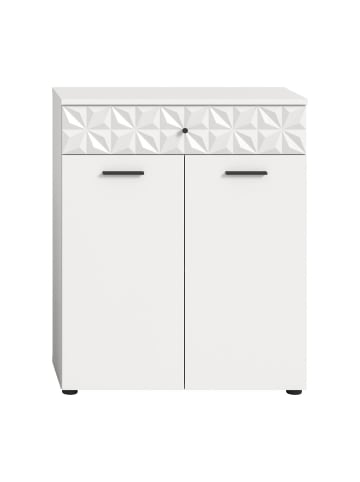 ebuy24 Badschrank Prisma Weiß 60 x 34 cm