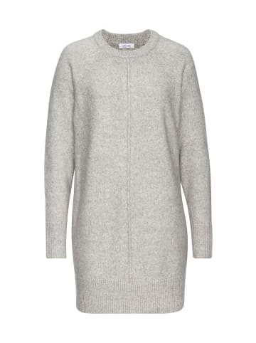 LASCANA Longpullover in grau meliert