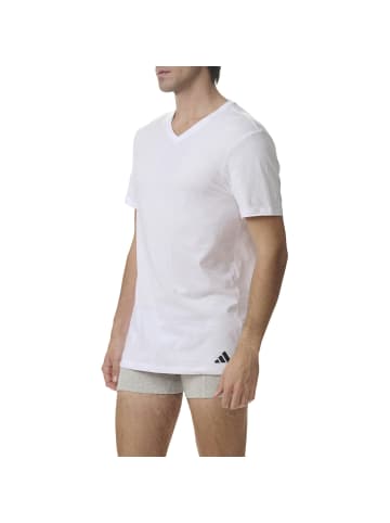 adidas T-Shirt 6er Pack in Weiß