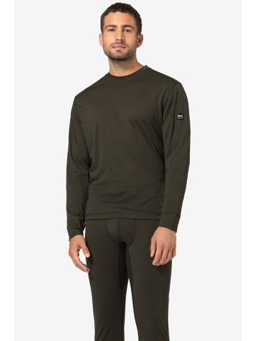 super.natural Merino Longsleeve in grün