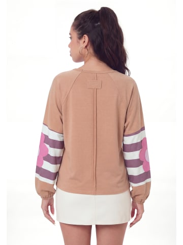 mimo Women Sweatshirt in BROWN