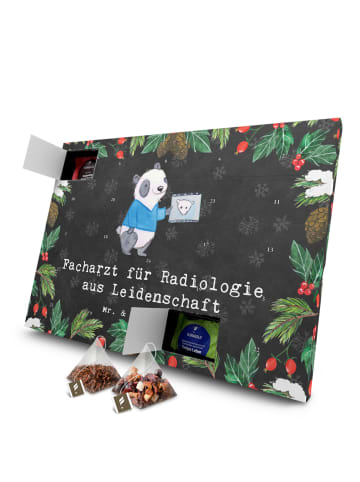 Mr. & Mrs. Panda Tee Adventskalender Facharzt für Radiologie Lei... in Kreidetafel