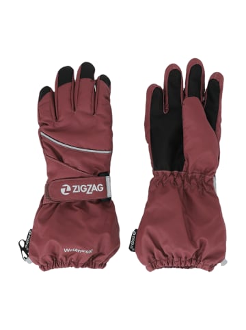 Zigzag Handschuh Kempston in 4132 Tawny Port