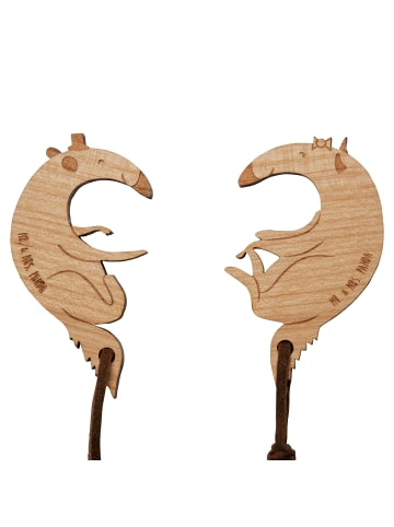 Mr. & Mrs. Panda Schlüsselanhänger Ameisenbär verliebt ohne Spruch in Braun