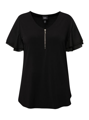 Ulla Popken Shirt in schwarz