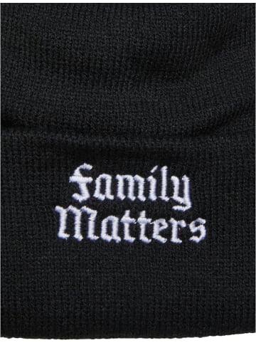 Mister Tee Mütze "Family Matters Beanie" in Schwarz
