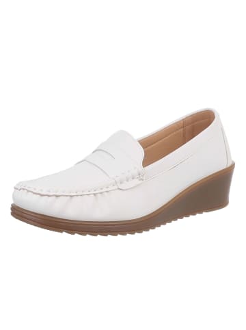 Ital-Design Halbschuh in Weiß