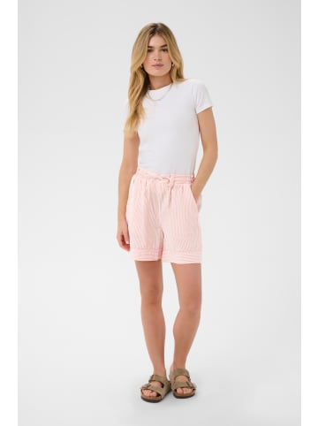 SAINT TROPEZ Shorts ElmikoSZ Lockere Passform in Blooming Dahlia Ice Stripe
