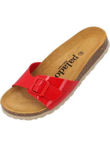 palado Pantoletten in rot lack