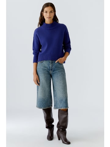 Oui Pullover in blue ribbon