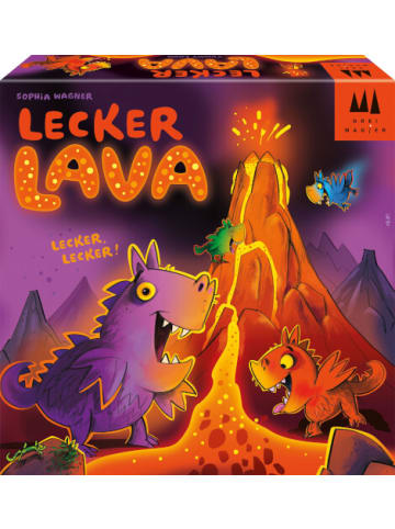 Schmidt Spiele Brettspiel Drei Magier Lecker Lava, ab 5 Jahre