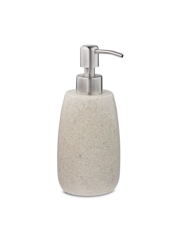 relaxdays Seifenspender in Sandfarben - 0,3 l