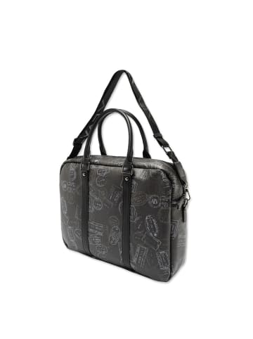 Alviero Martini Handtasche in BLACK+BLACK