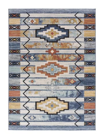 Atticgo Kurzflor-Teppich MABEL in mehrfarbig