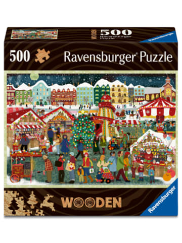 Ravensburger Verlag GmbH Spiel - WOODEN Puzzle - Christmas Market