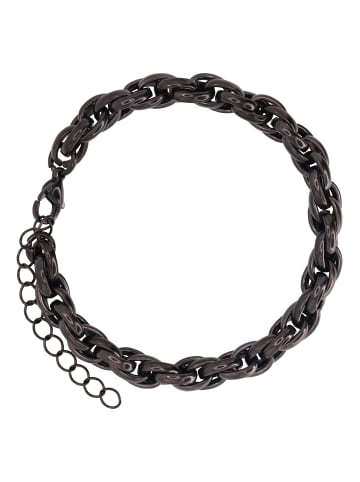 Steel_Art Gliederarmband Damen May schwarz farben in schwarz