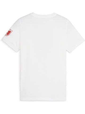Puma T-Shirt "ÖFB Ftblicons Tee Jr" in Weiß