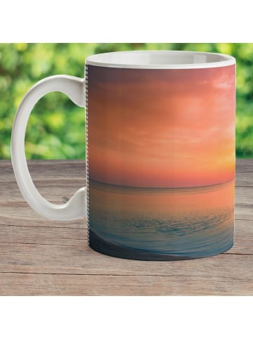 Mr. & Mrs. Panda Kindertasse Fuchs Deluxe ohne Spruch in Sonnenuntergang