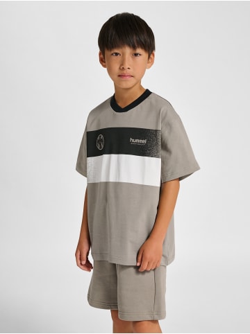 Hummel T-Shirt Raglanärmel Hmljr Loose Lebensstil Jungen in ROCK RIDGE