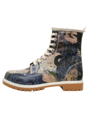 Dogo Longe Boots - Les Peintres 36 in Beige